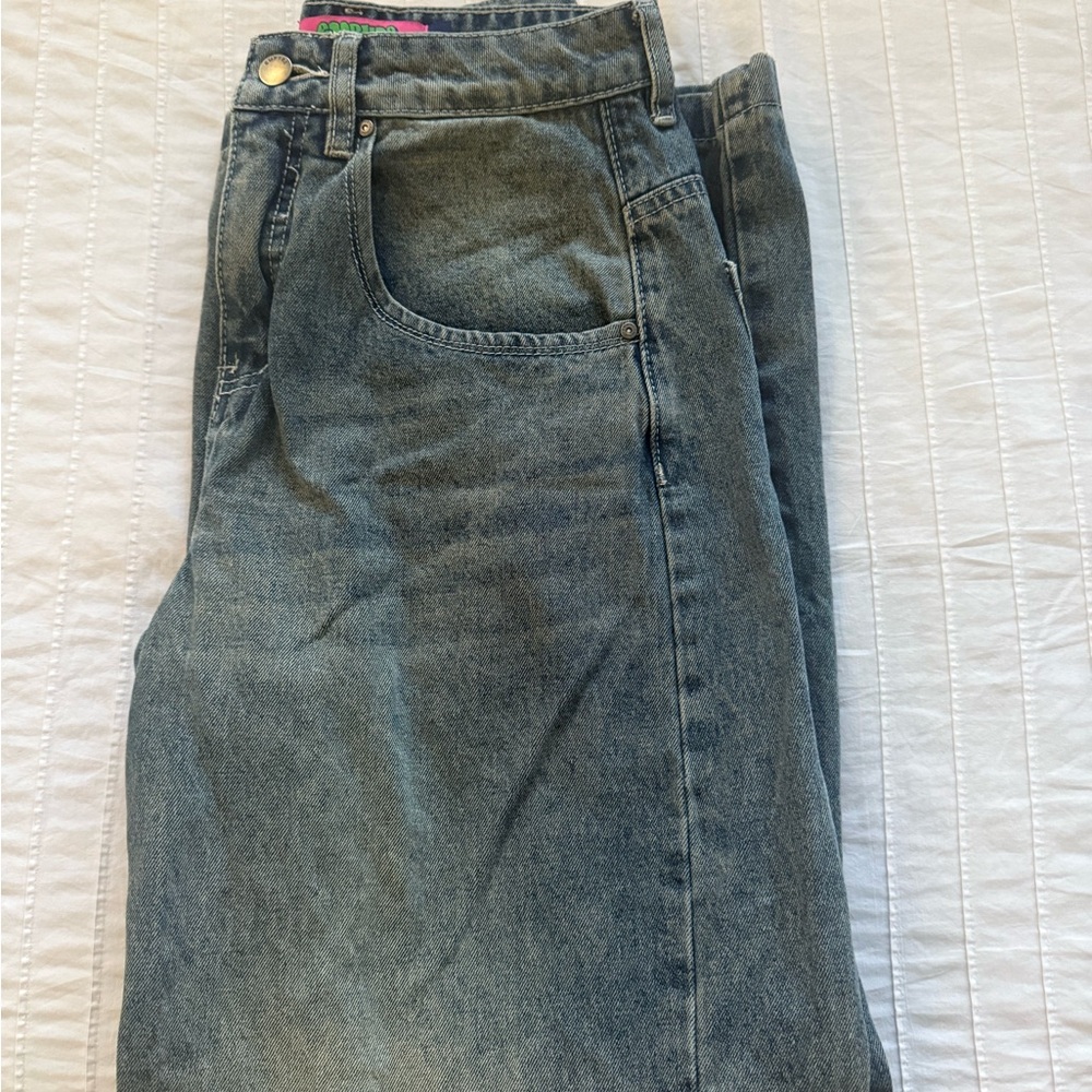 Empyre Blue Baggy Jeans